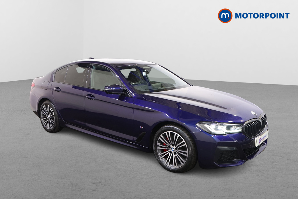 BMW 5 Series M Sport Edition Automatic Petrol Plug-In Hybrid Saloon - Stock Number (1474984) - Drivers side front corner