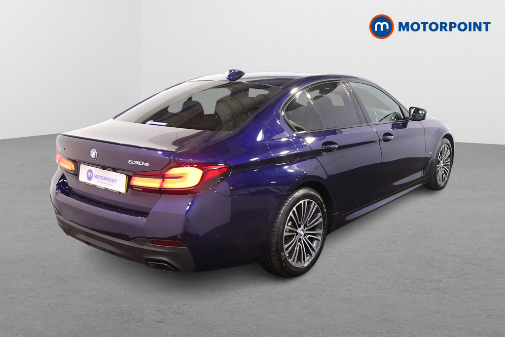 BMW 5 Series M Sport Edition Automatic Petrol Plug-In Hybrid Saloon - Stock Number (1474984) - Drivers side rear corner