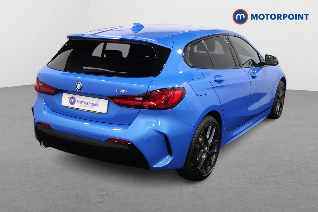 BMW 1 Series M Sport Automatic Petrol Hatchback - Stock Number (1477461) - Drivers side rear corner