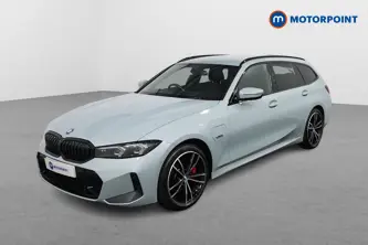 BMW 3 Series M Sport Automatic Petrol Plug-In Hybrid Estate - Stock Number (1480081) - Passenger side front corner