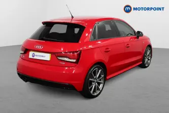 Audi A1 Black Edition Nav Automatic Petrol Hatchback - Stock Number (1480288) - Drivers side rear corner