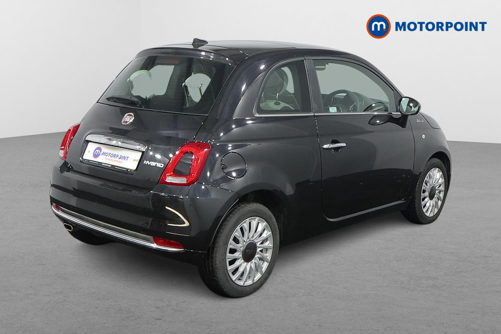 Fiat 500 Dolcevita Manual Petrol-Electric Hybrid Hatchback - Stock Number (1468557) - Drivers side rear corner