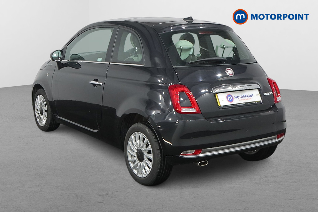 Fiat 500 Dolcevita Manual Petrol-Electric Hybrid Hatchback - Stock Number (1468557) - Passenger side rear corner