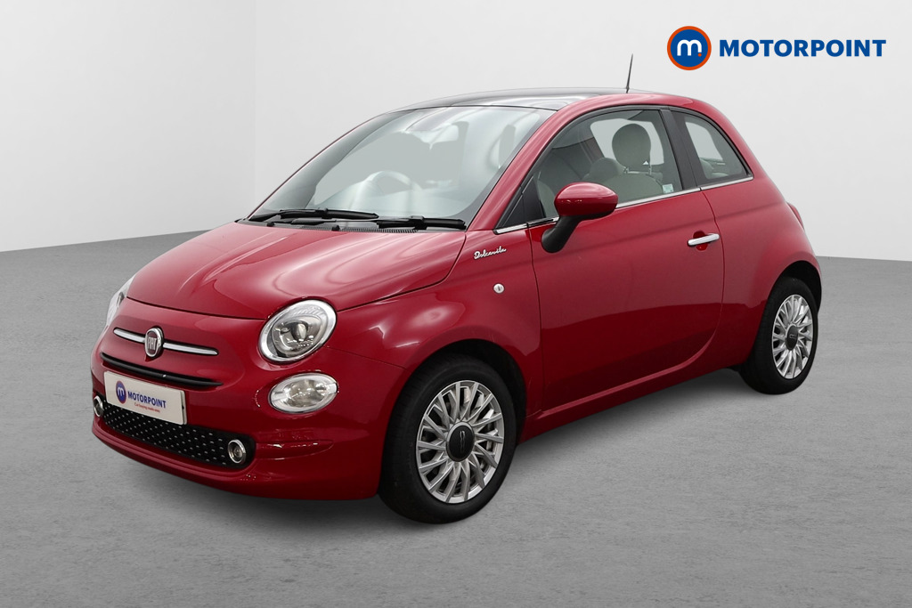 Fiat 500 Dolcevita Manual Petrol-Electric Hybrid Hatchback - Stock Number (1473904) - Passenger side front corner