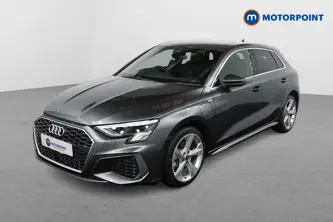 Audi A3 S Line Automatic Petrol Plug-In Hybrid Hatchback - Stock Number (1476453) - Passenger side front corner