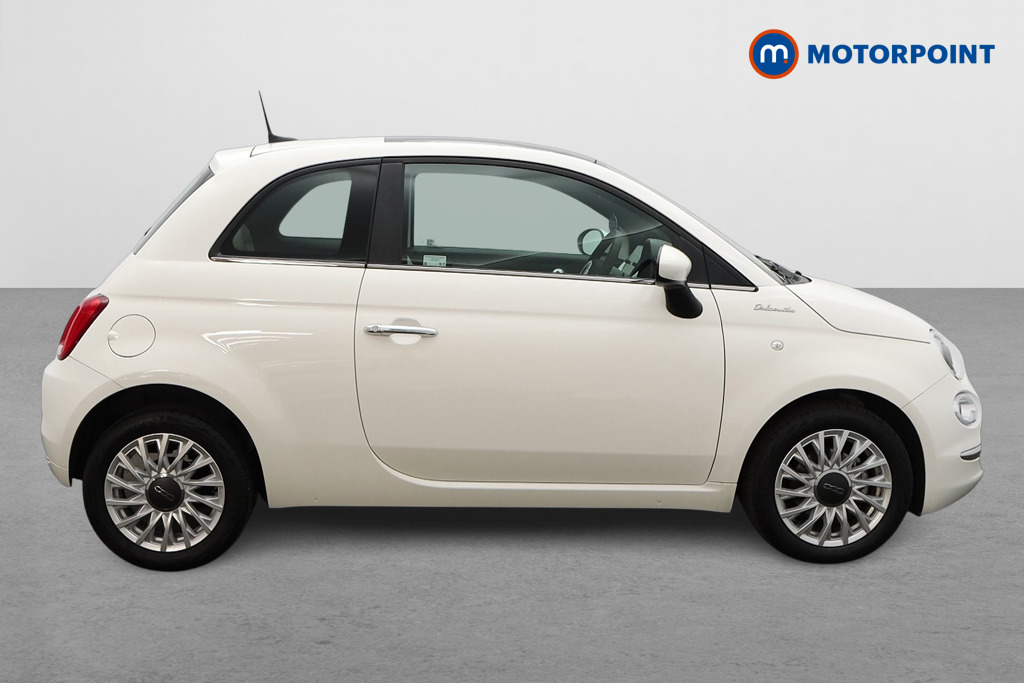 Fiat 500 Dolcevita Manual Petrol-Electric Hybrid Hatchback - Stock Number (1478632) - Drivers side