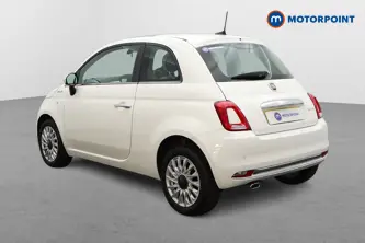 Fiat 500 Dolcevita Manual Petrol-Electric Hybrid Hatchback - Stock Number (1478632) - Passenger side rear corner