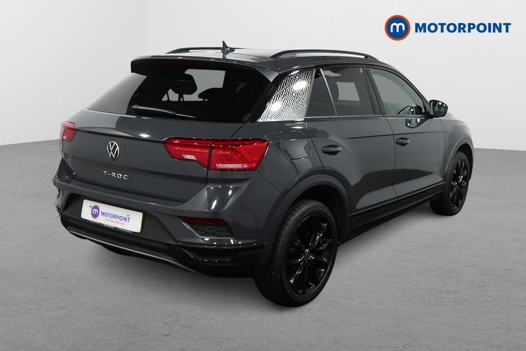 Volkswagen T-Roc Black Edition Automatic Petrol SUV - Stock Number (1479276) - Drivers side rear corner