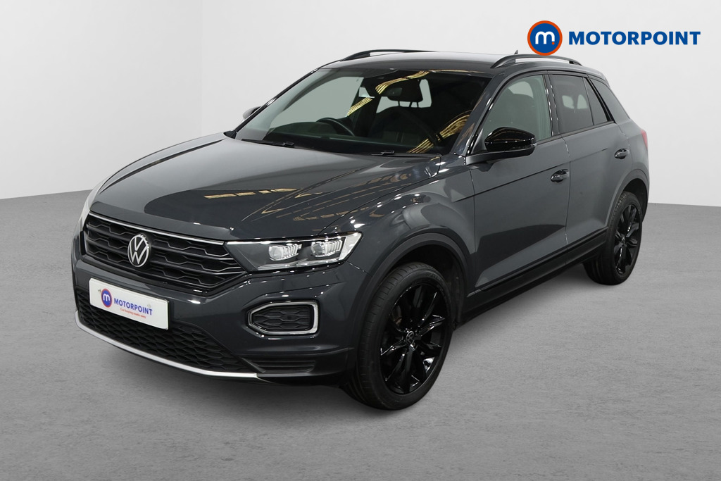 Volkswagen T-Roc Black Edition Manual Petrol SUV - Stock Number (1480260) - Passenger side front corner