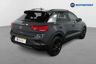 Volkswagen T-Roc Black Edition Manual Petrol SUV - Stock Number (1480260) - Drivers side rear corner