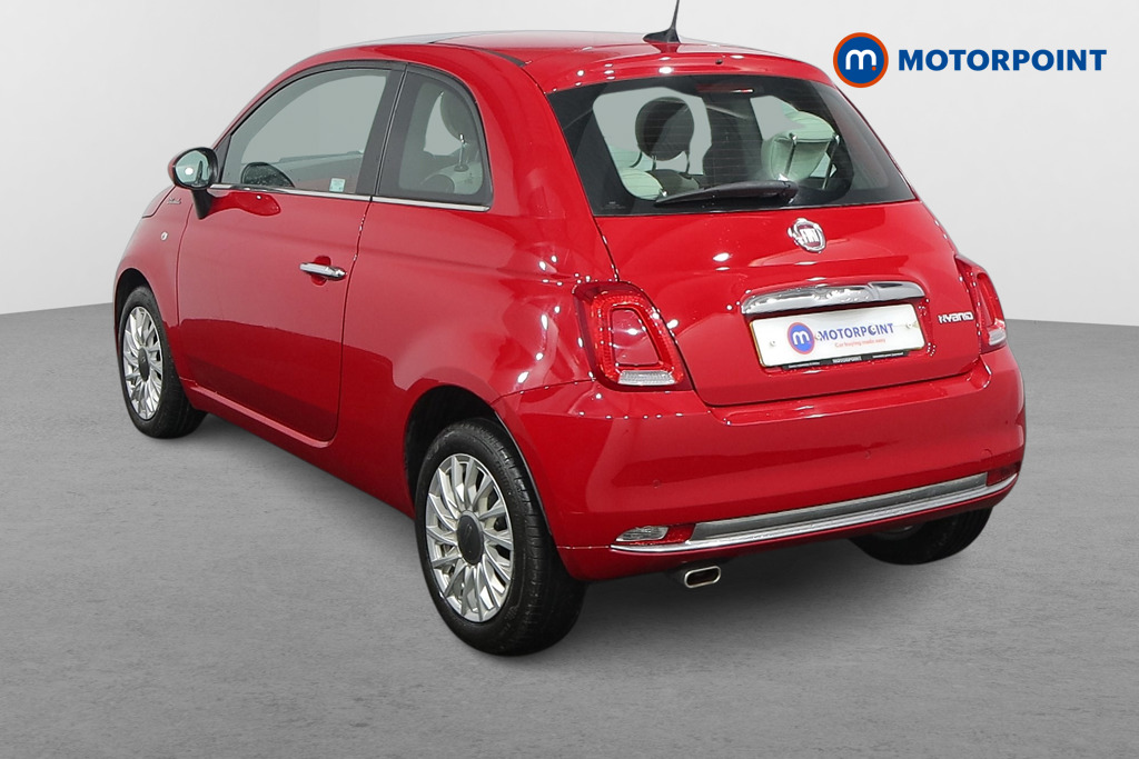 Fiat 500 Dolcevita Manual Petrol-Electric Hybrid Hatchback - Stock Number (1478635) - Passenger side rear corner