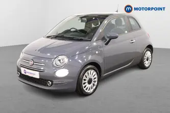 Fiat 500 Lounge Manual Petrol-Electric Hybrid Hatchback - Stock Number (1479224) - Passenger side front corner