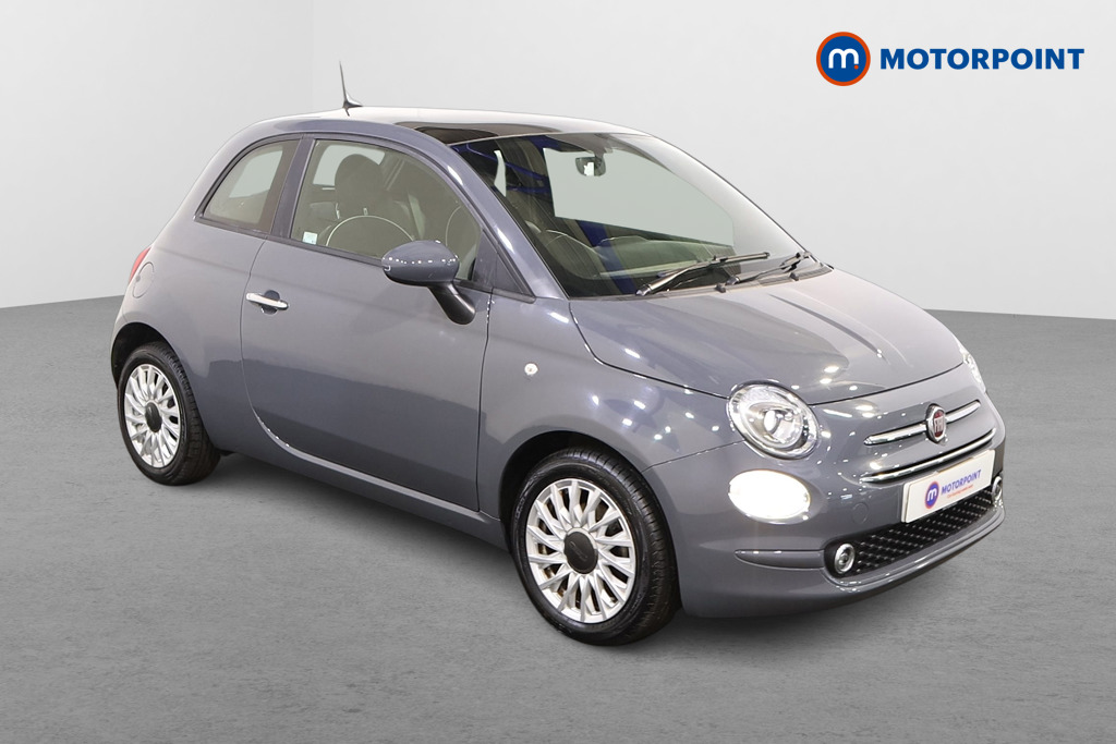 Fiat 500 Lounge Manual Petrol-Electric Hybrid Hatchback - Stock Number (1479224) - Drivers side front corner