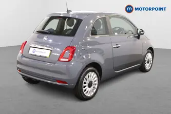 Fiat 500 Lounge Manual Petrol-Electric Hybrid Hatchback - Stock Number (1479224) - Drivers side rear corner