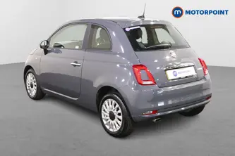 Fiat 500 Lounge Manual Petrol-Electric Hybrid Hatchback - Stock Number (1479224) - Passenger side rear corner