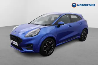 Ford Puma St-Line X Manual Petrol-Electric Hybrid SUV - Stock Number (1479263) - Passenger side front corner