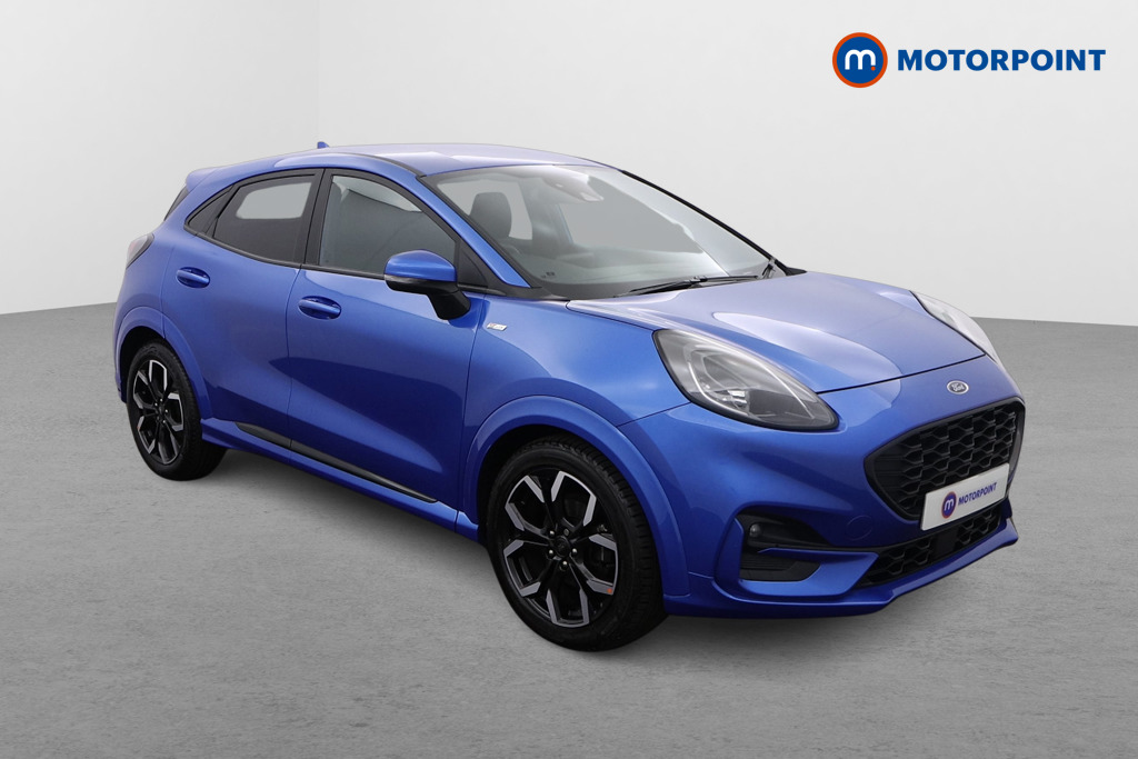 Ford Puma St-Line X Manual Petrol-Electric Hybrid SUV - Stock Number (1479263) - Drivers side front corner