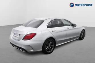 Mercedes-Benz C Class Amg Line Edition Automatic Diesel Saloon - Stock Number (1479426) - Drivers side rear corner