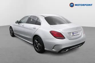 Mercedes-Benz C Class Amg Line Edition Automatic Diesel Saloon - Stock Number (1479426) - Passenger side rear corner