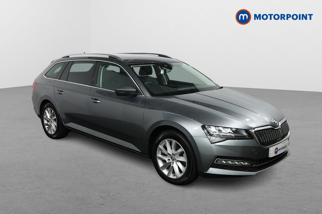 Skoda Superb Se Technology Automatic Petrol Plug-In Hybrid Estate - Stock Number (1481532) - Drivers side front corner