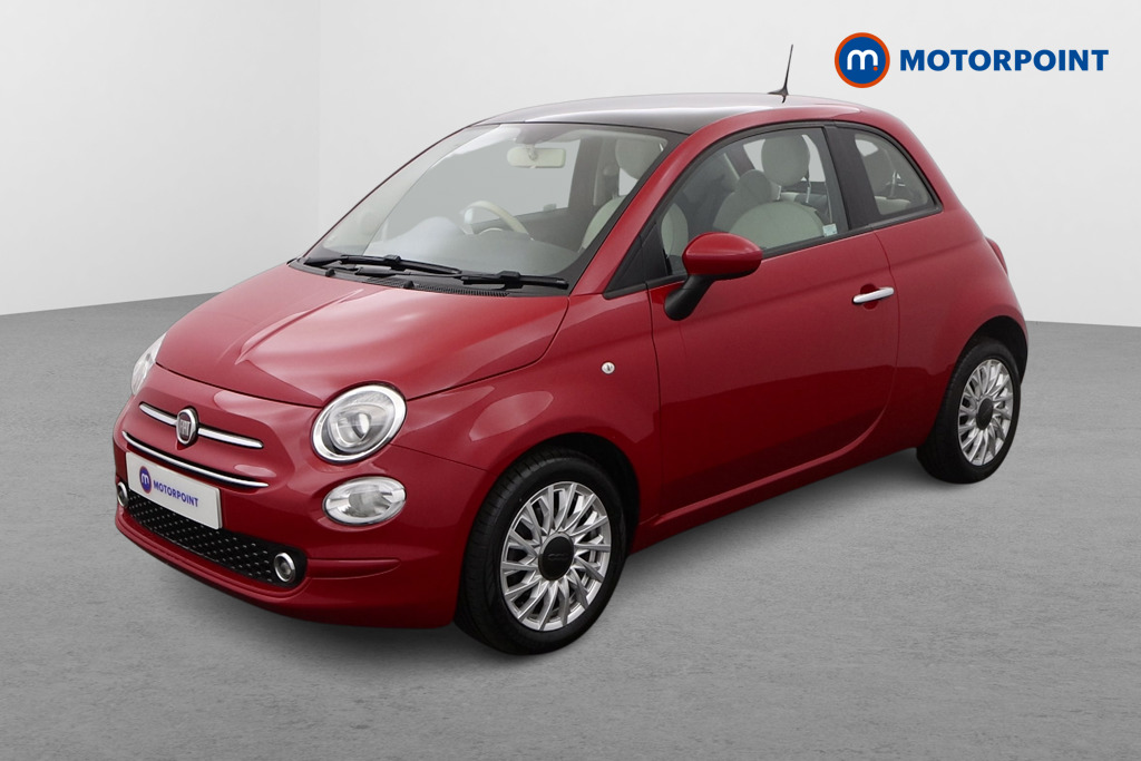 Fiat 500 Lounge Manual Petrol-Electric Hybrid Hatchback - Stock Number (1471025) - Passenger side front corner