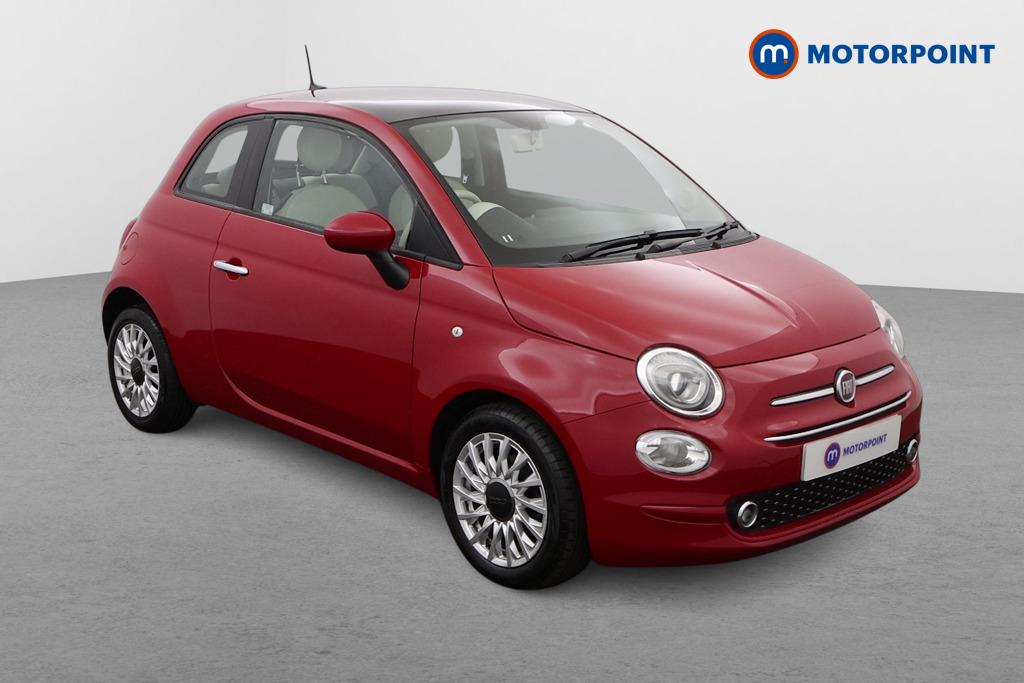 Fiat 500 Lounge Manual Petrol-Electric Hybrid Hatchback - Stock Number (1471025) - Drivers side front corner