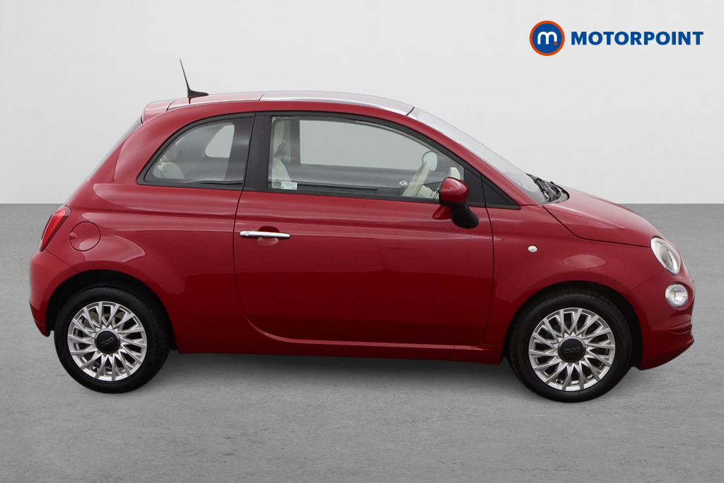 Fiat 500 Lounge Manual Petrol-Electric Hybrid Hatchback - Stock Number (1471025) - Drivers side