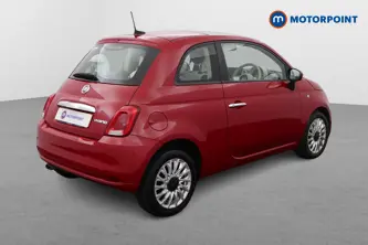 Fiat 500 Lounge Manual Petrol-Electric Hybrid Hatchback - Stock Number (1471025) - Drivers side rear corner