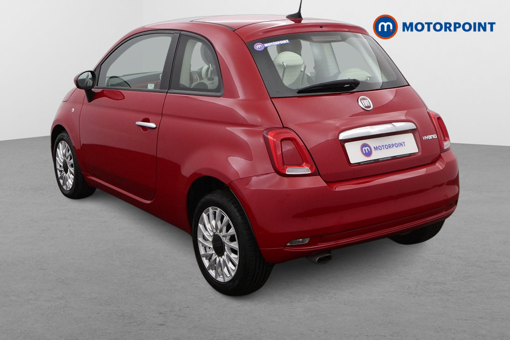 Fiat 500 Lounge Manual Petrol-Electric Hybrid Hatchback - Stock Number (1471025) - Passenger side rear corner