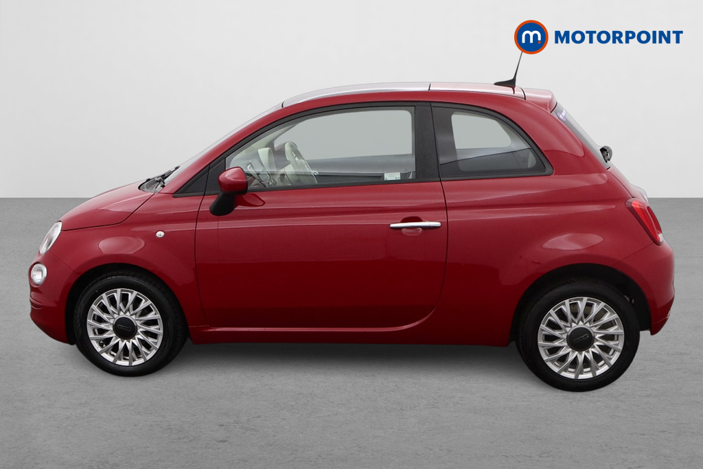 Fiat 500 Lounge Manual Petrol-Electric Hybrid Hatchback - Stock Number (1471025) - Passenger side