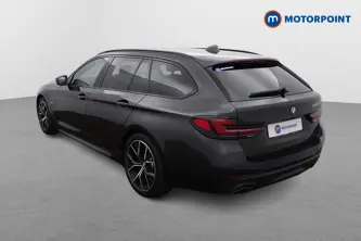 BMW 5 Series M Sport Automatic Petrol Plug-In Hybrid Estate - Stock Number (1473867) - Passenger side rear corner