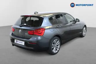 BMW 1 Series Sport Manual Petrol Hatchback - Stock Number (1474057) - Drivers side rear corner