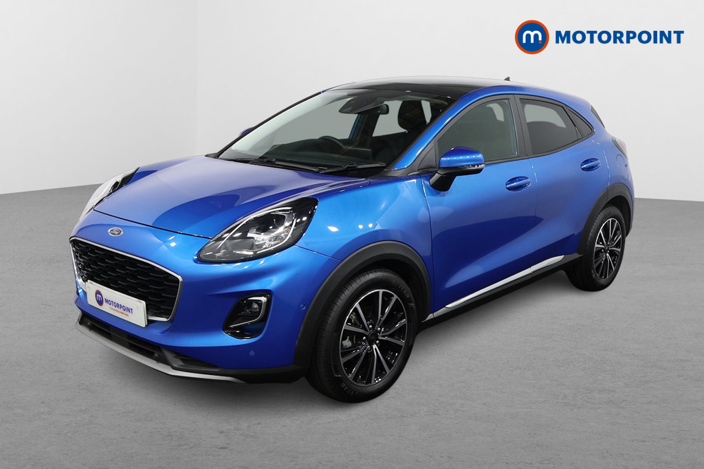 Ford Puma Titanium Automatic Petrol-Electric Hybrid SUV - Stock Number (1477181) - Passenger side front corner