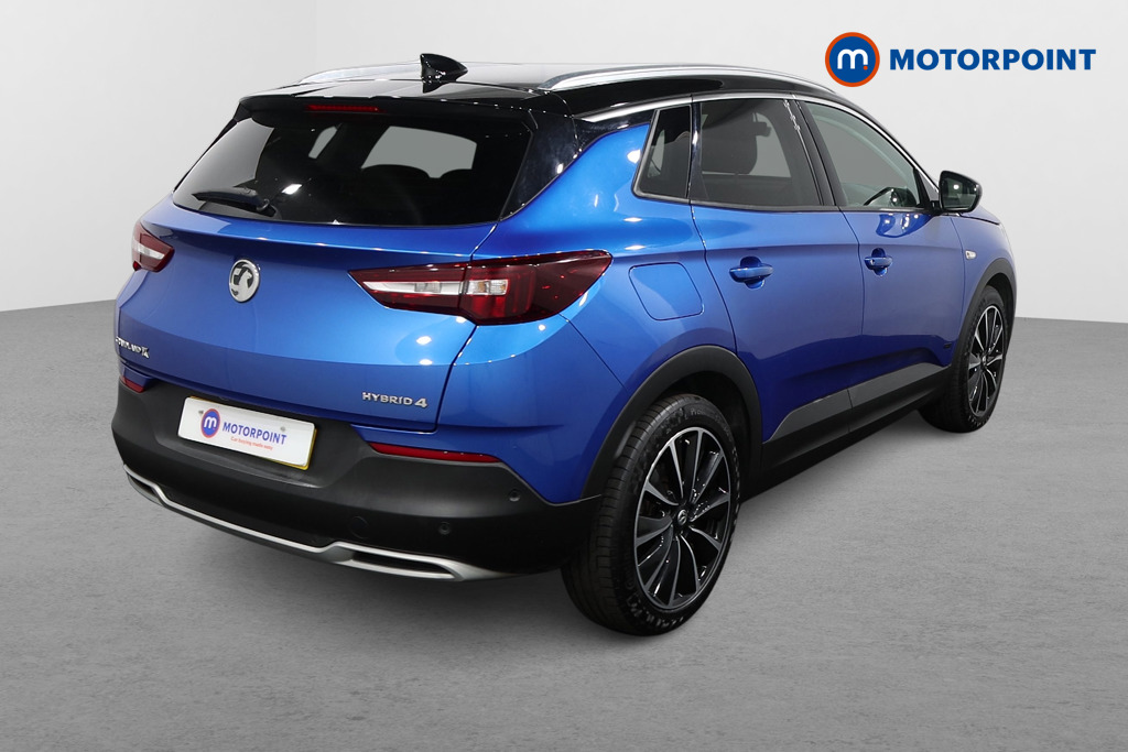 Vauxhall Grandland X Ultimate Nav Automatic Petrol Plug-In Hybrid SUV - Stock Number (1477889) - Drivers side rear corner