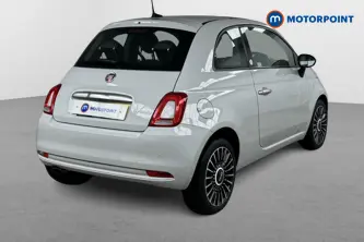 Fiat 500 Launch Edition Manual Petrol-Electric Hybrid Hatchback - Stock Number (1479288) - Drivers side rear corner