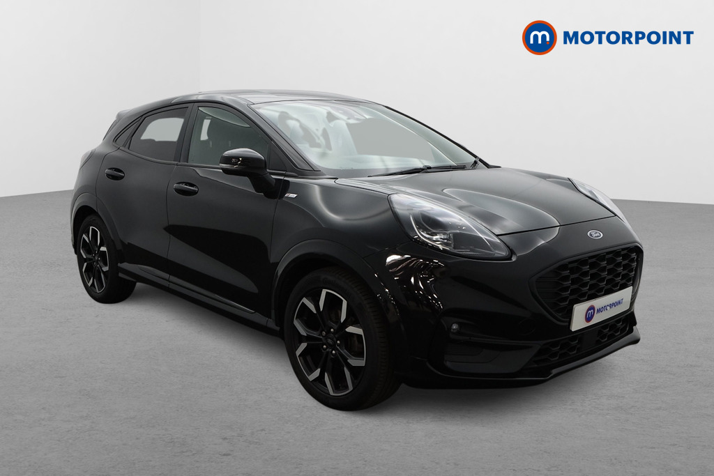 Ford Puma St-Line X Manual Petrol-Electric Hybrid SUV - Stock Number (1480375) - Drivers side front corner