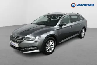 Skoda Superb Se Technology Automatic Petrol Plug-In Hybrid Estate - Stock Number (1481531) - Passenger side front corner