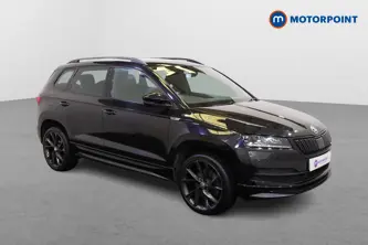 Skoda Karoq Sport Line Automatic Petrol SUV - Stock Number (1477117) - Drivers side front corner