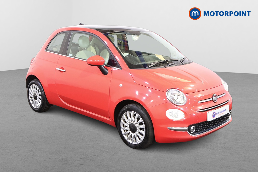 Fiat 500 Lounge Manual Petrol Hatchback - Stock Number (1477120) - Drivers side front corner