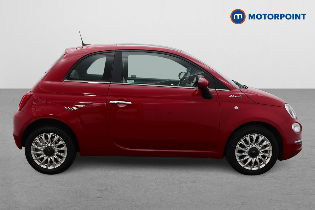 Fiat 500 Dolcevita Manual Petrol-Electric Hybrid Hatchback - Stock Number (1478644) - Drivers side