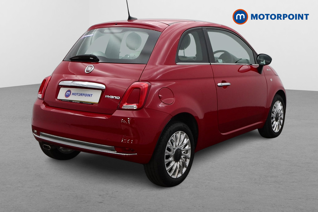 Fiat 500 Dolcevita Manual Petrol-Electric Hybrid Hatchback - Stock Number (1478644) - Drivers side rear corner