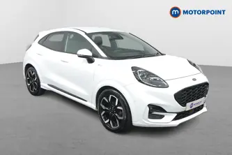 Ford Puma St-Line X First Edition Manual Petrol-Electric Hybrid SUV - Stock Number (1478900) - Drivers side front corner