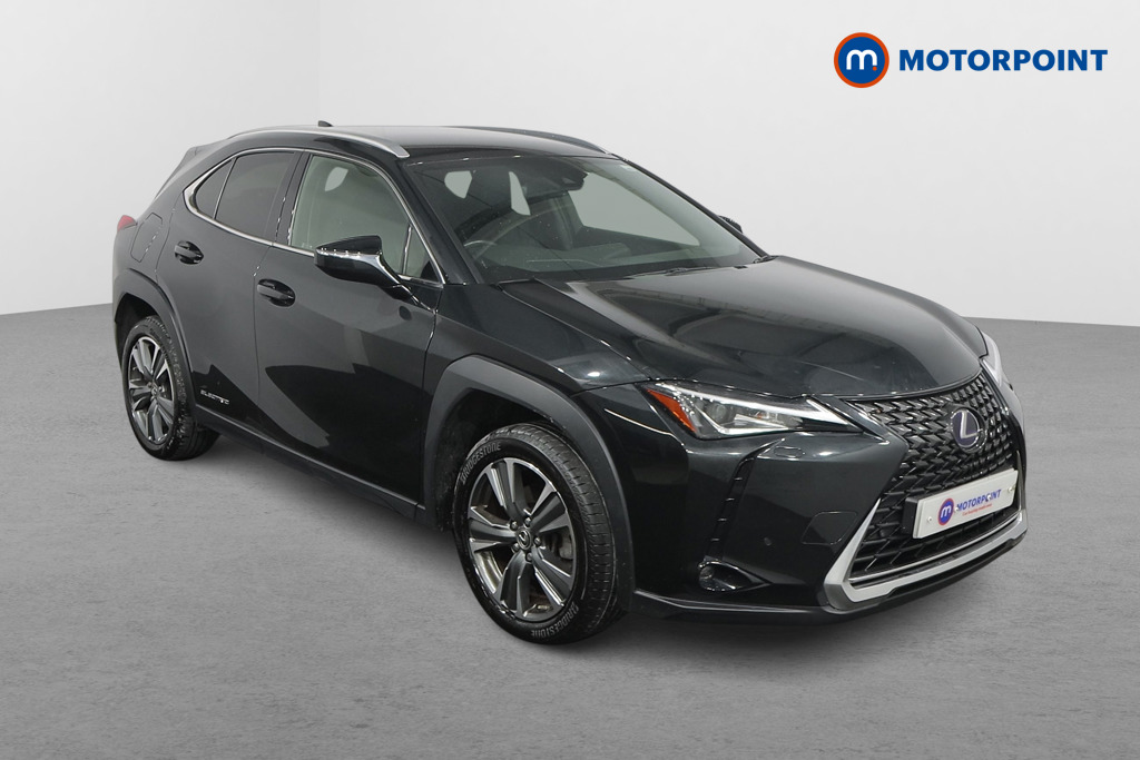 Lexus UX 300E 150Kw 54.3 Kwh 5Dr E-Cvt Premium Plus Pack Automatic Electric SUV - Stock Number (1479401) - Drivers side front corner