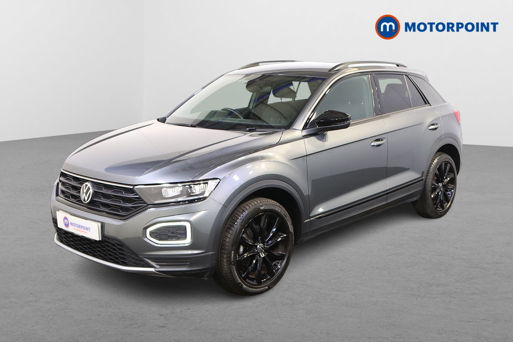 Volkswagen T-Roc Black Edition Automatic Petrol SUV - Stock Number (1480040) - Passenger side front corner