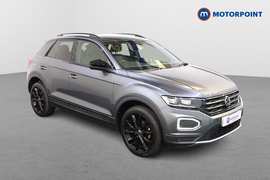 Volkswagen T-Roc Black Edition Automatic Petrol SUV - Stock Number (1480040) - Drivers side front corner