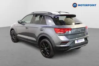 Volkswagen T-Roc Black Edition Automatic Petrol SUV - Stock Number (1480040) - Passenger side rear corner