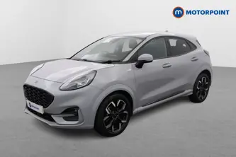 Ford Puma St-Line X Manual Petrol-Electric Hybrid SUV - Stock Number (1480899) - Passenger side front corner