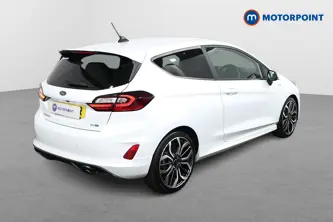 Ford Fiesta St-Line Vignale Automatic Petrol-Electric Hybrid Hatchback - Stock Number (1481048) - Drivers side rear corner