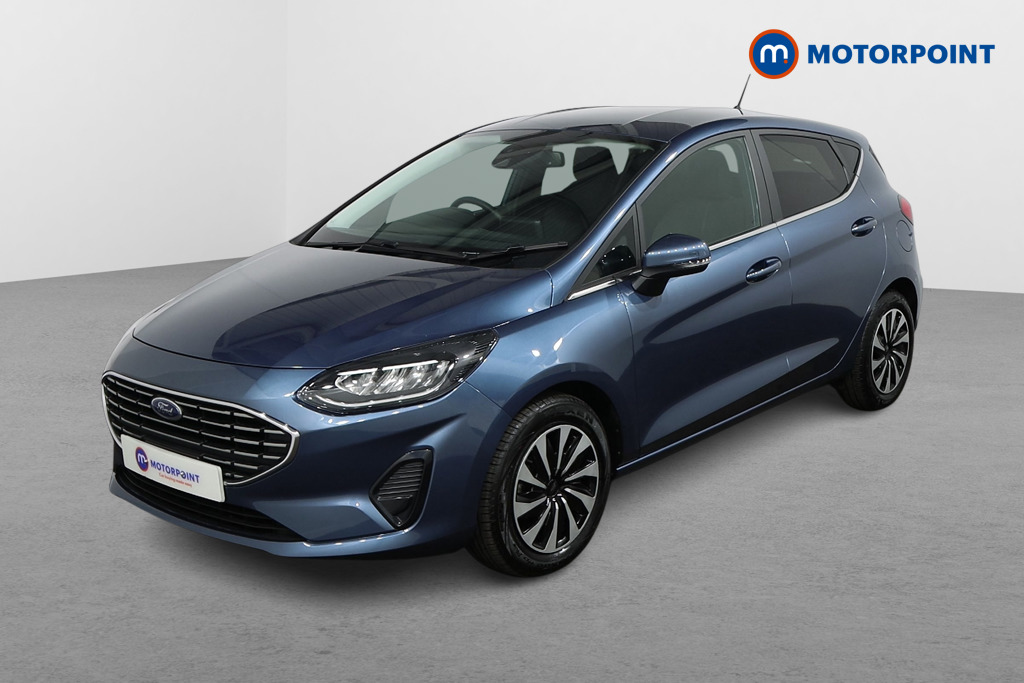 Ford Fiesta Titanium Automatic Petrol-Electric Hybrid Hatchback - Stock Number (1481062) - Passenger side front corner