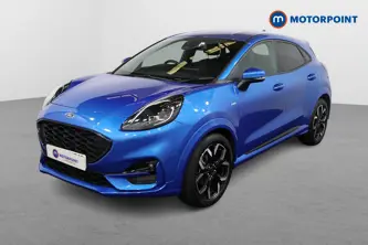 Ford Puma St-Line X Manual Petrol-Electric Hybrid SUV - Stock Number (1481322) - Passenger side front corner